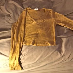 Crop top long sleeve